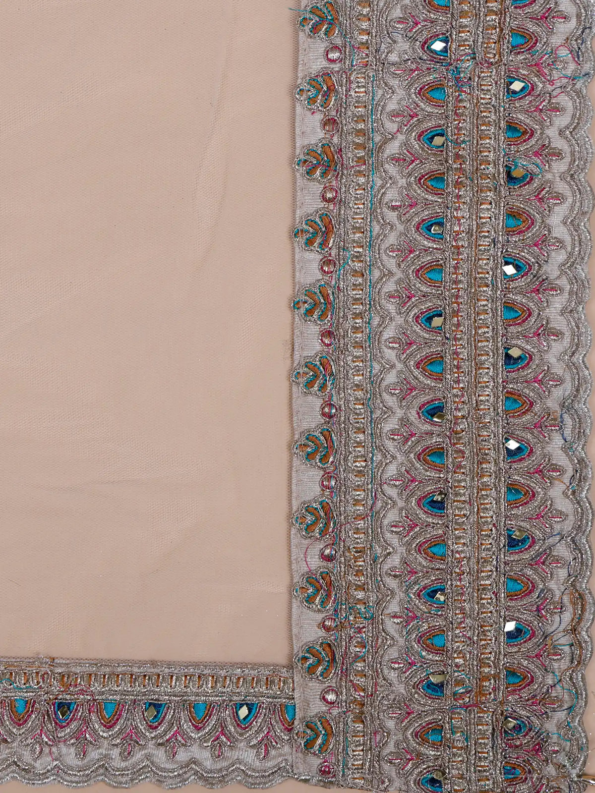 MyFashion -KLS-2828 Traditional Indian Off White Peplum Lehenga With Luxury Work