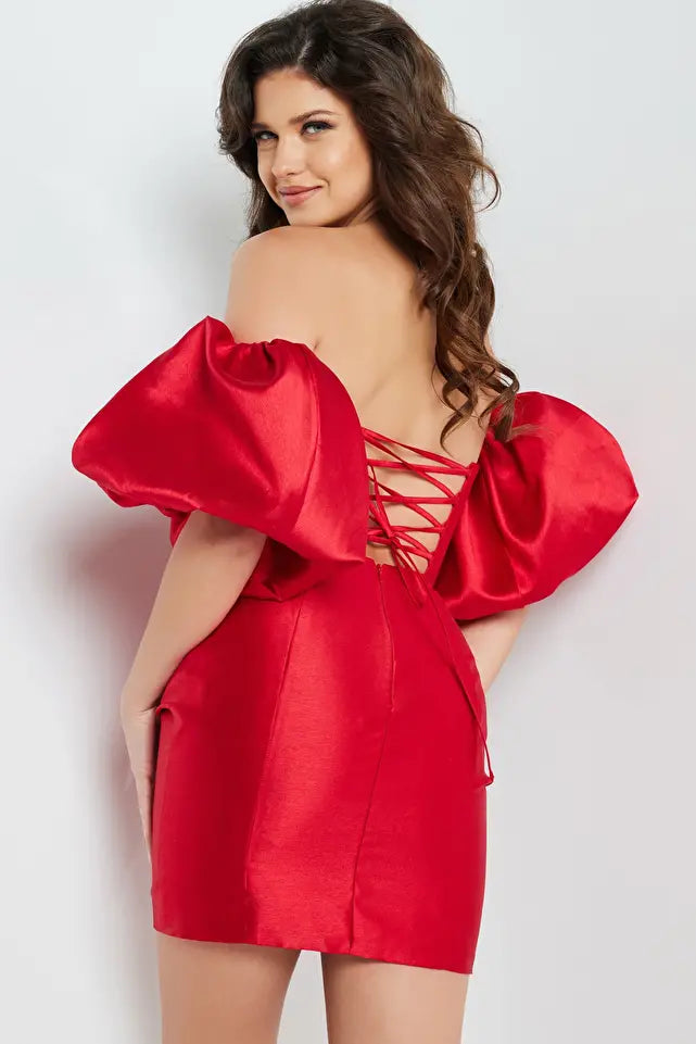 Jovani -36795 Sweetheart Neck Fitted Sheath Dress