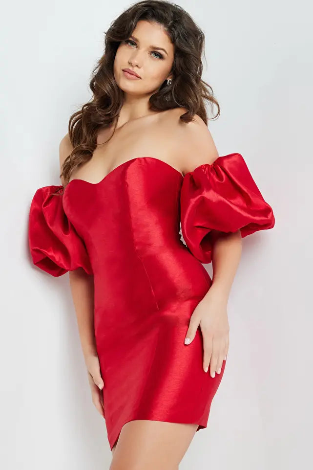 Jovani -36795 Sweetheart Neck Fitted Sheath Dress