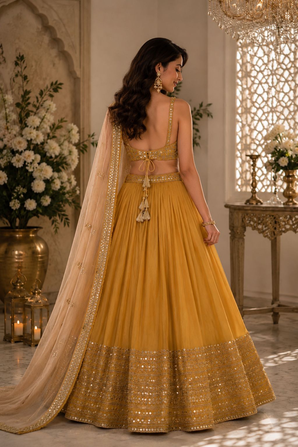 MyFashion -LEH26026 Uppada Silk Lehenga Set with Tissue Dupatta Collection