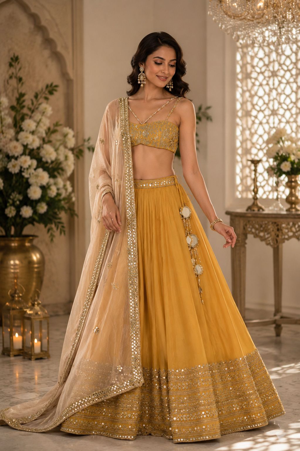 MyFashion -LEH26026 Uppada Silk Lehenga Set with Tissue Dupatta Collection