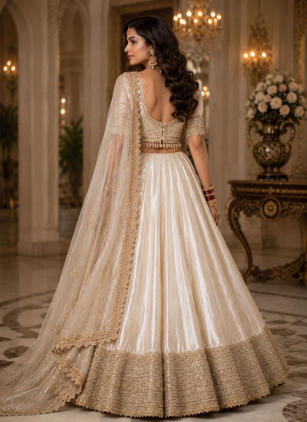 MyFashion -LEH26027 Silk Lehenga Set with Net Dupatta Collection