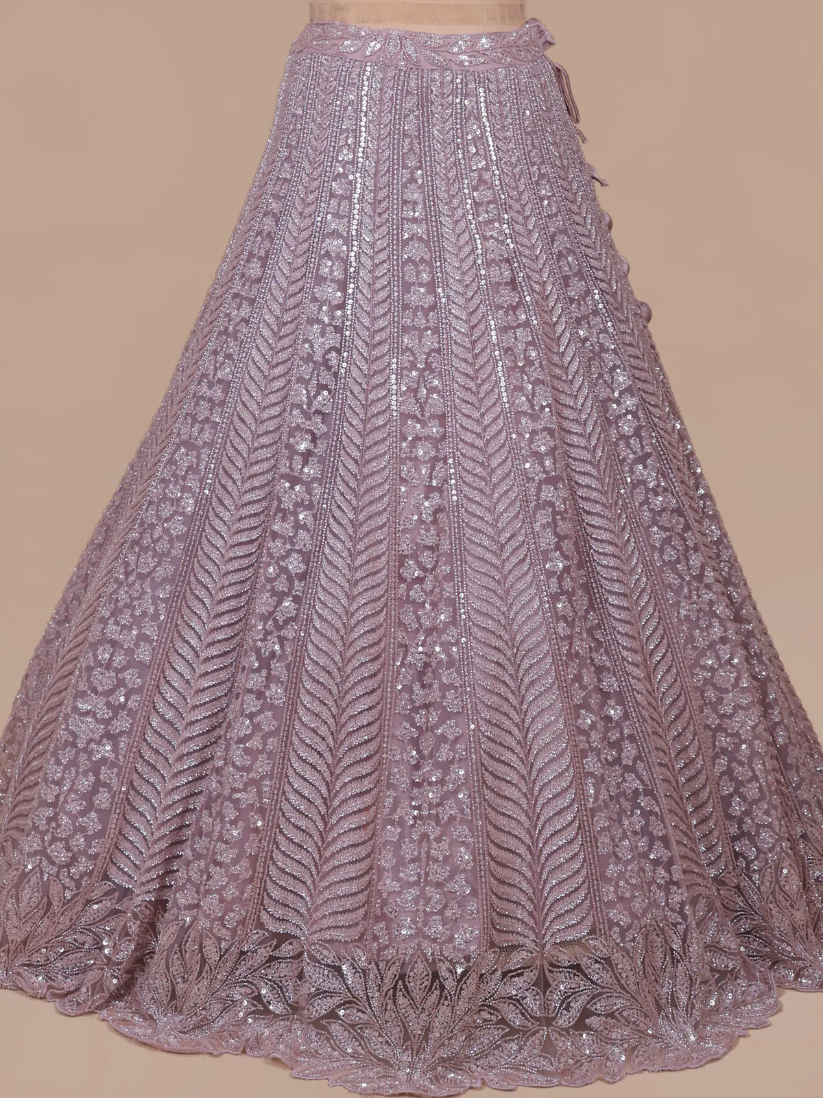 MyFashion KLS-2749 Designer Net Lehenga Online With Beads Sequins