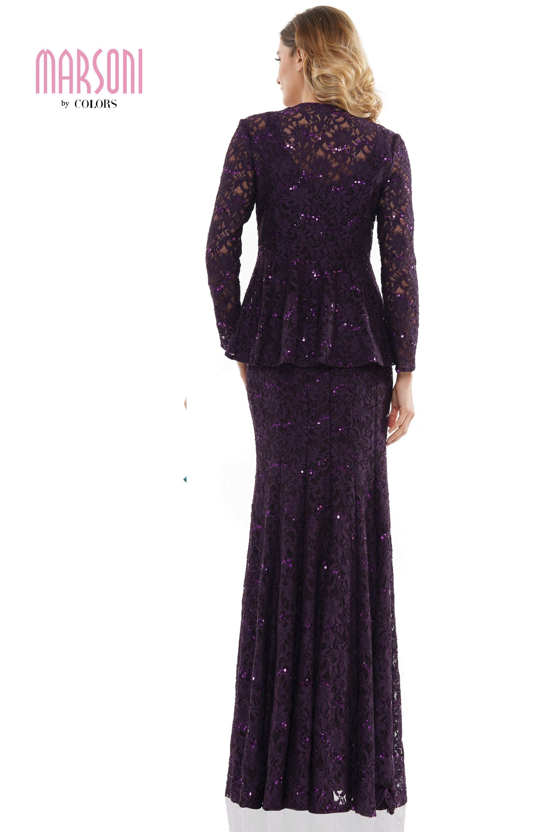 Marsoni by Colors -M301 Fit And Flare Dress With Jacket