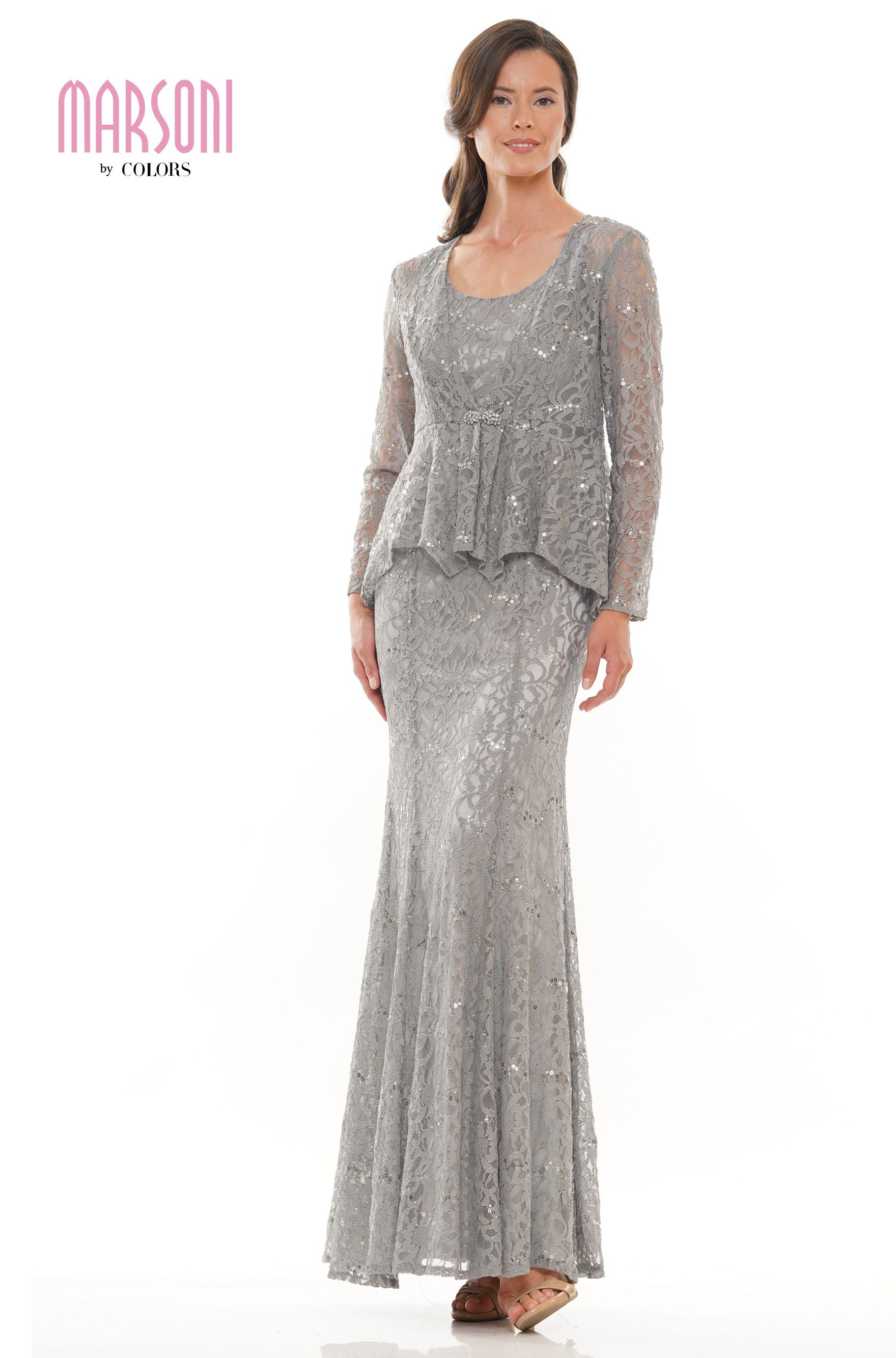 Marsoni by Colors -M301 Fit And Flare Dress With Jacket