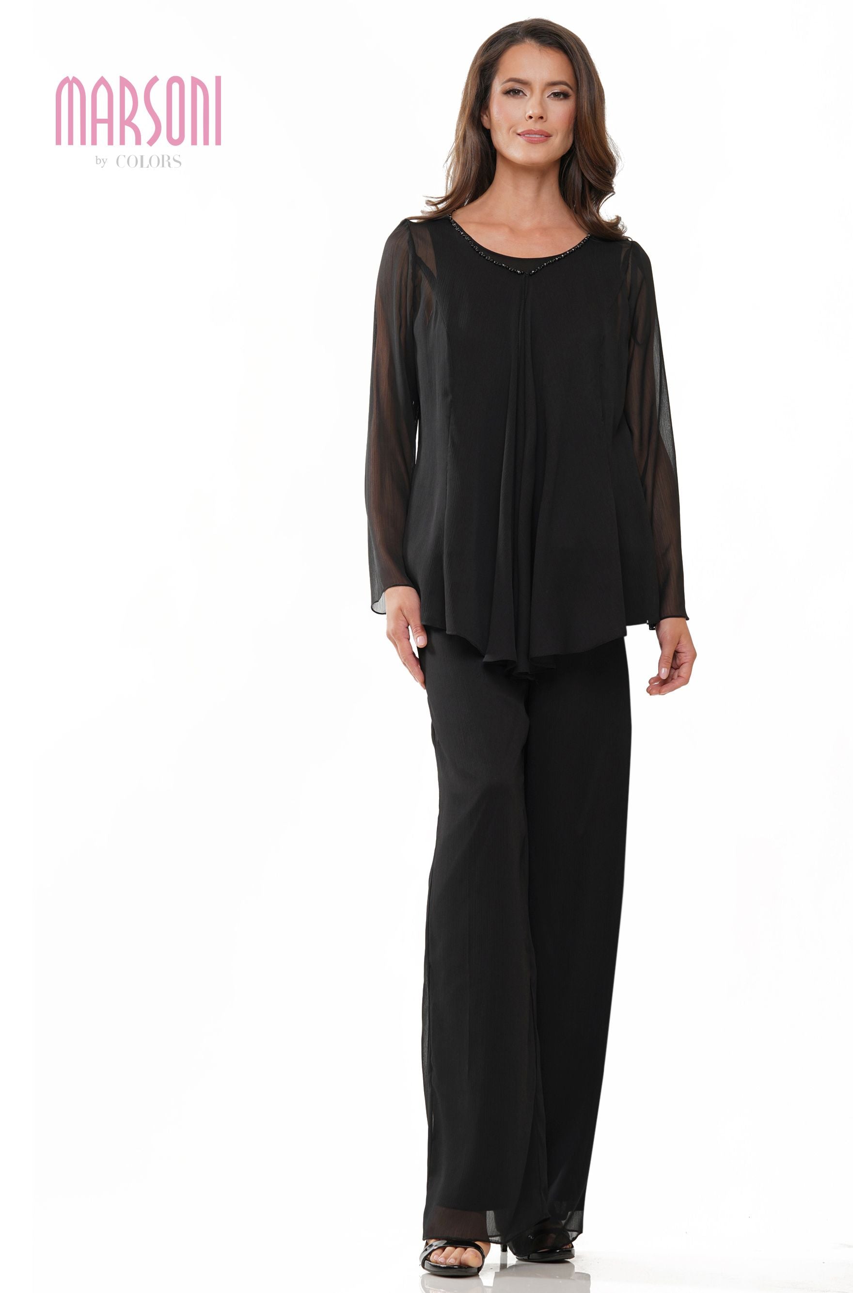 Clearance Sale Marsoni by Colors -M304CL Pantsuit With Camisol