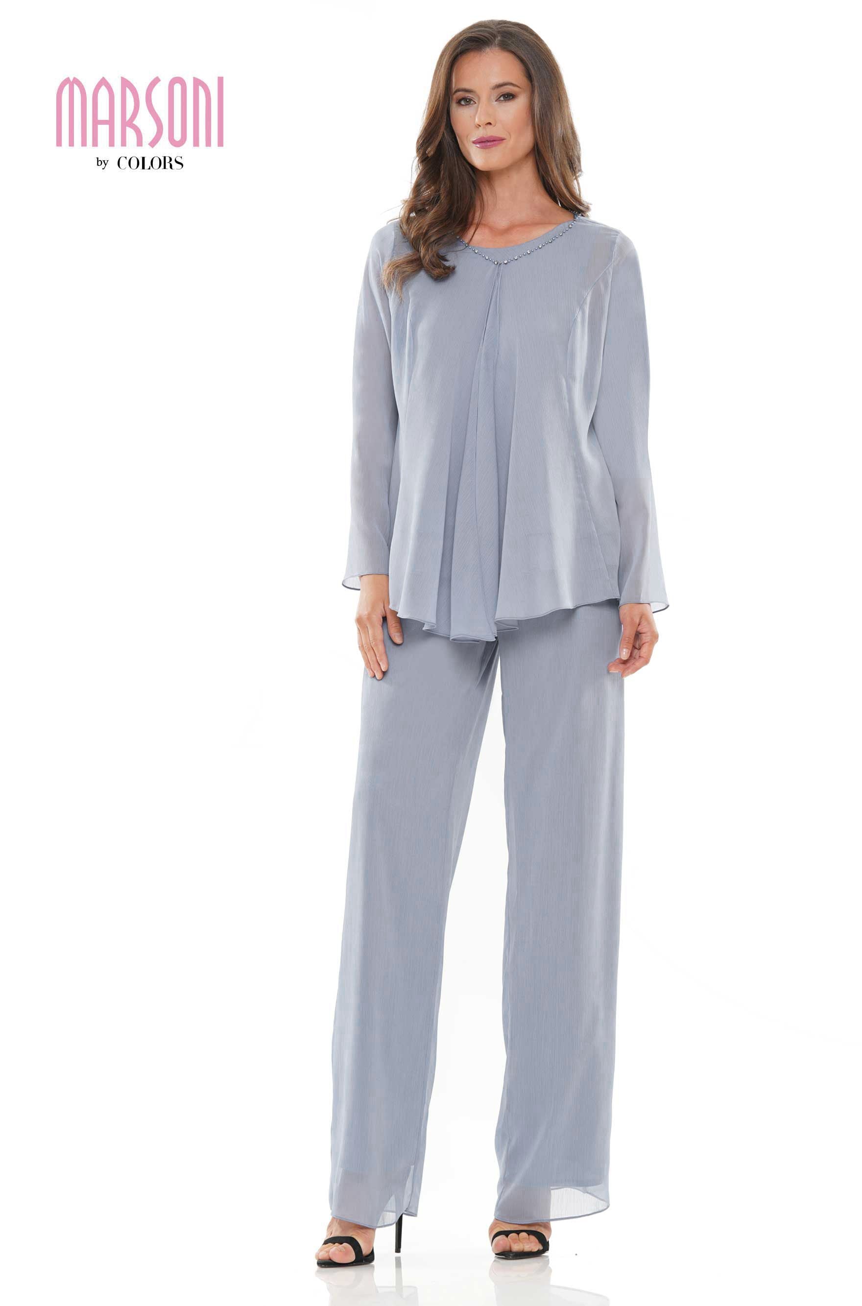 Clearance Sale Marsoni by Colors -M304CL Pantsuit With Camisol