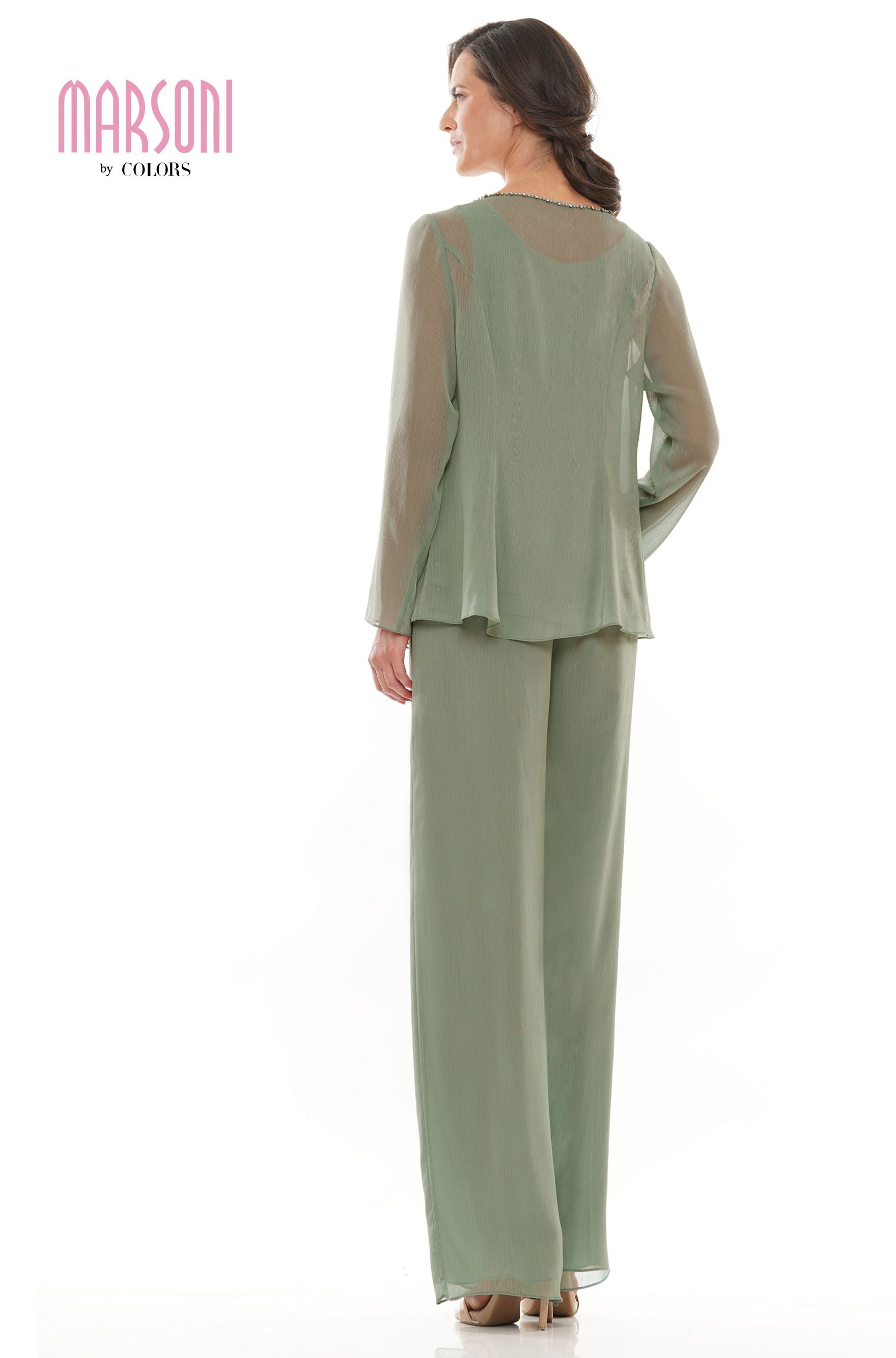 Marsoni by Colors -M304 Pantsuit With Camisol