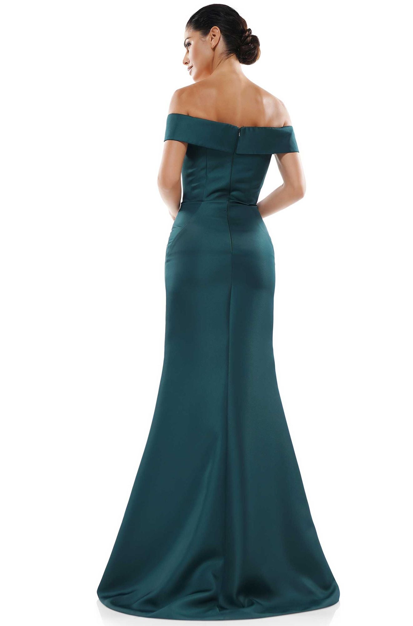 Marsoni by Colors -MV1003 Fit and Flare Dress With Beading Embellishment