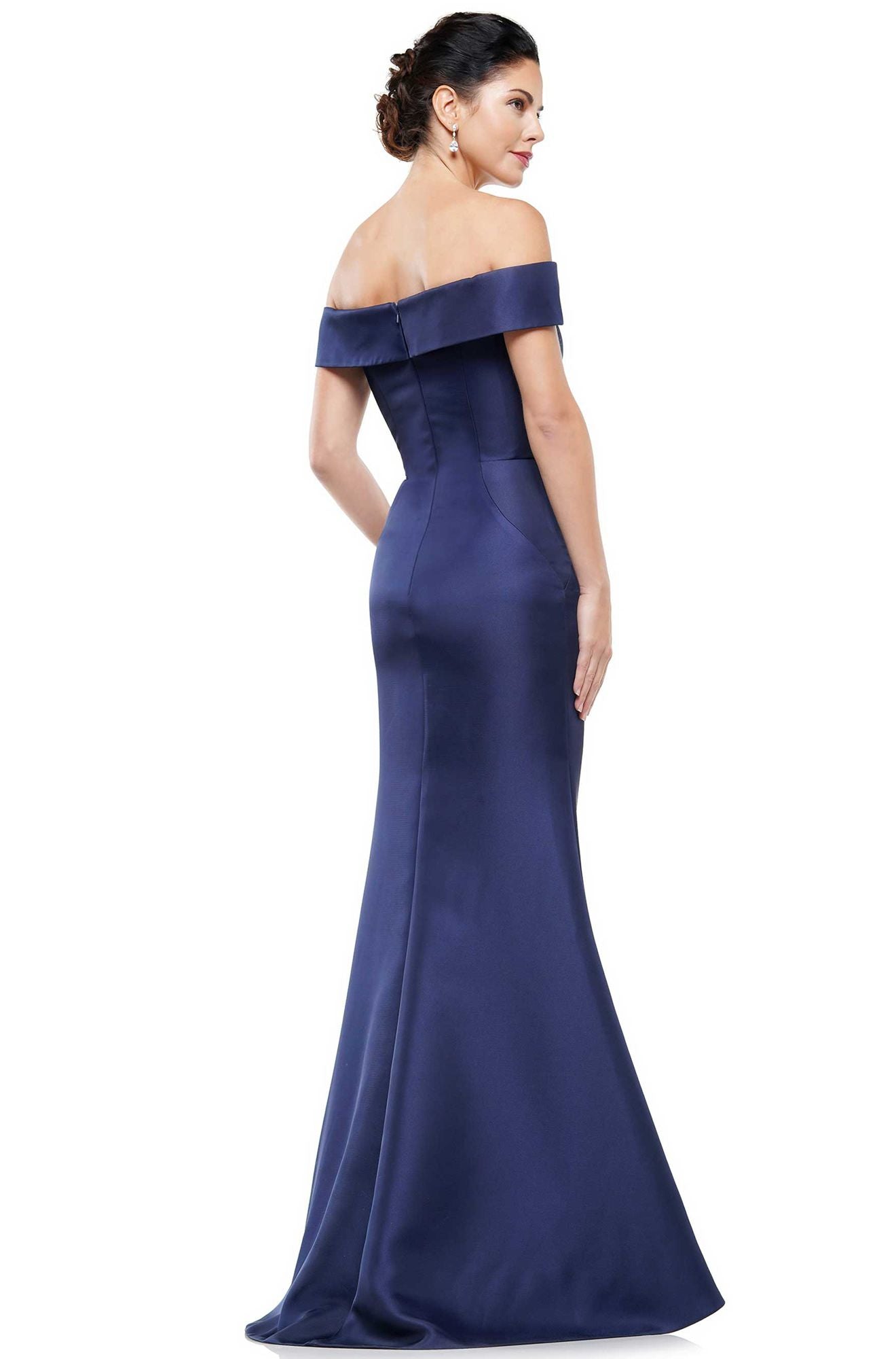 Marsoni by Colors -MV1003 Fit and Flare Dress With Beading Embellishment