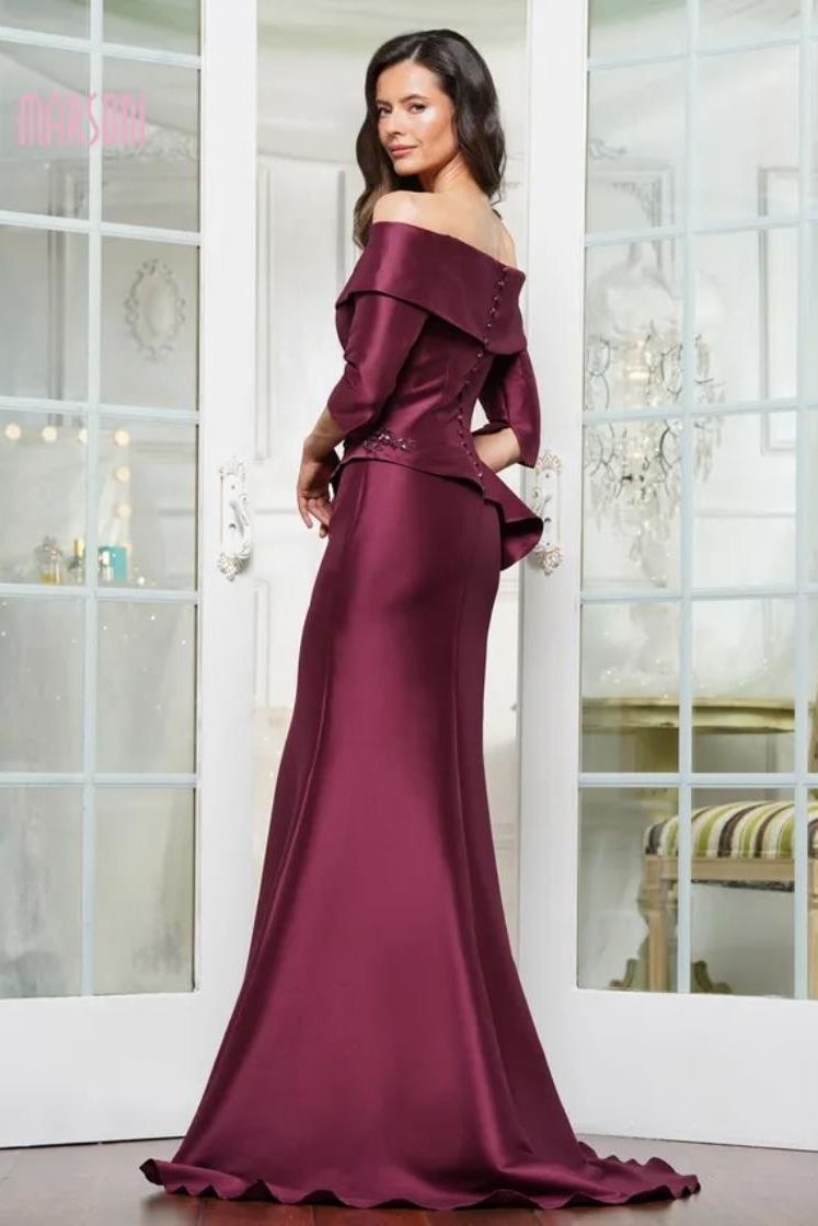 Marsoni by Colors -MV1333 Embellished With A Crystal Beaded Applique