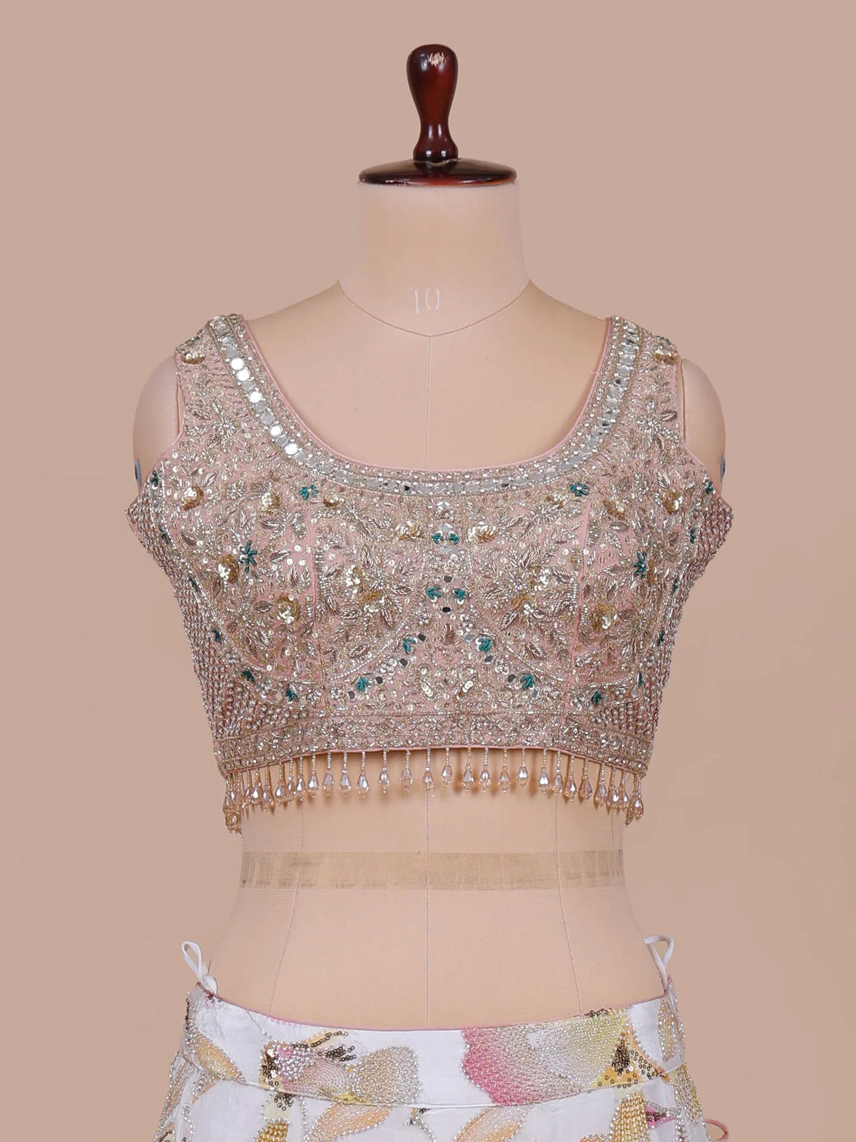 MyFashion KLS-2799 Floral Organza Lehenga Choli With Sequins Design
