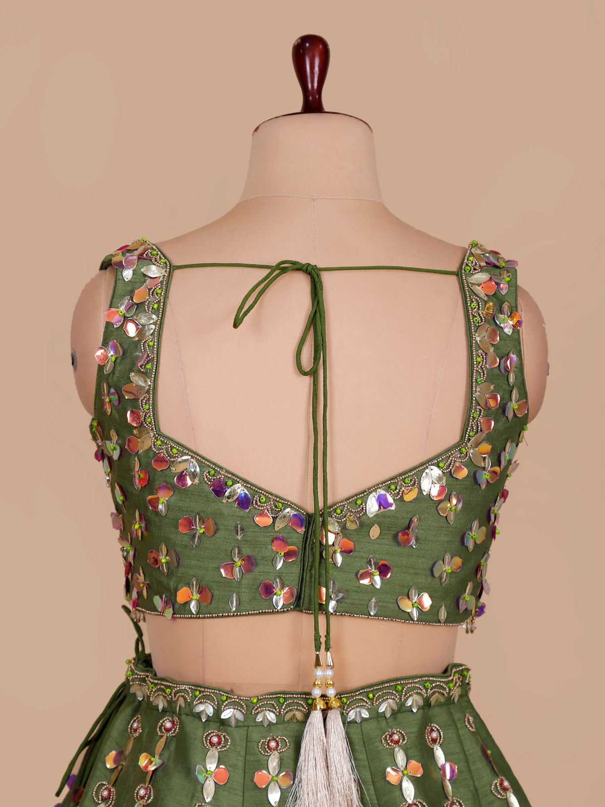 MyFashion KLS-2693 Silk Zareen Pearl Celebrity Inspired Lehenga