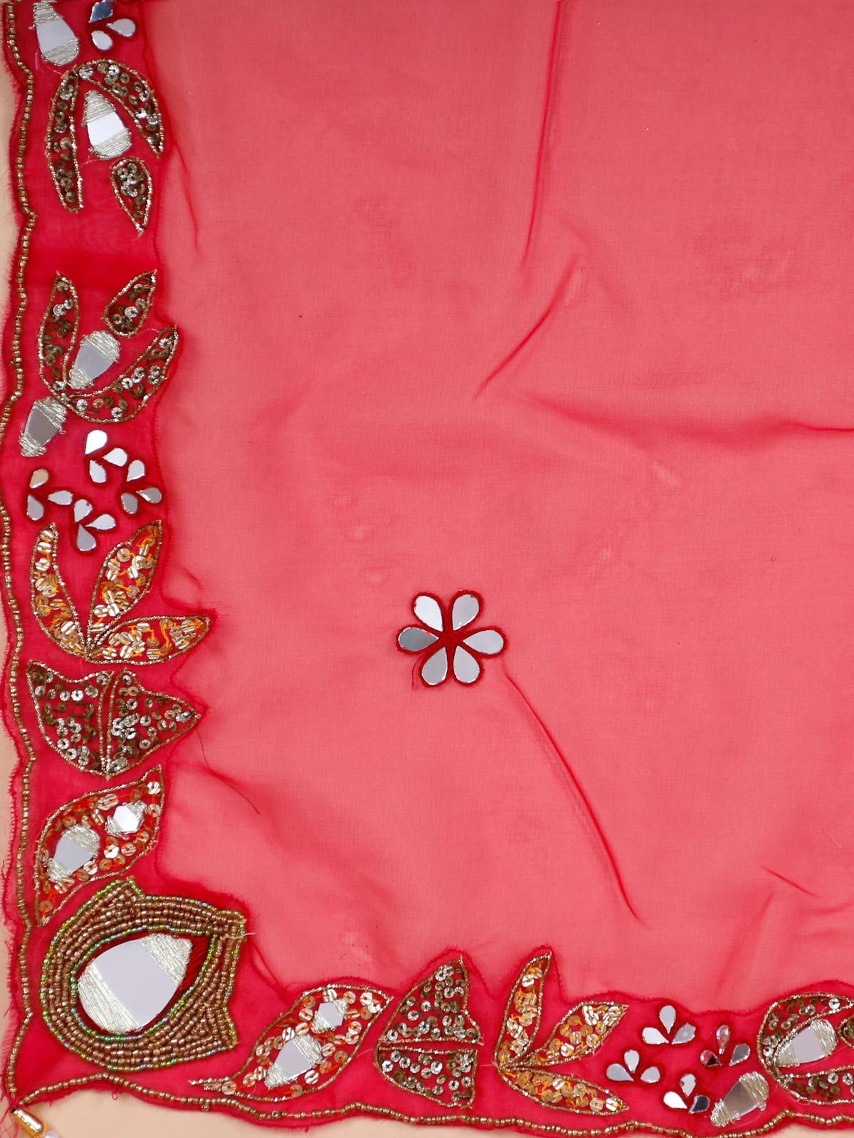 MyFashion KLS-2694 Pink Raw Silk Dilruba Sequin lehenga