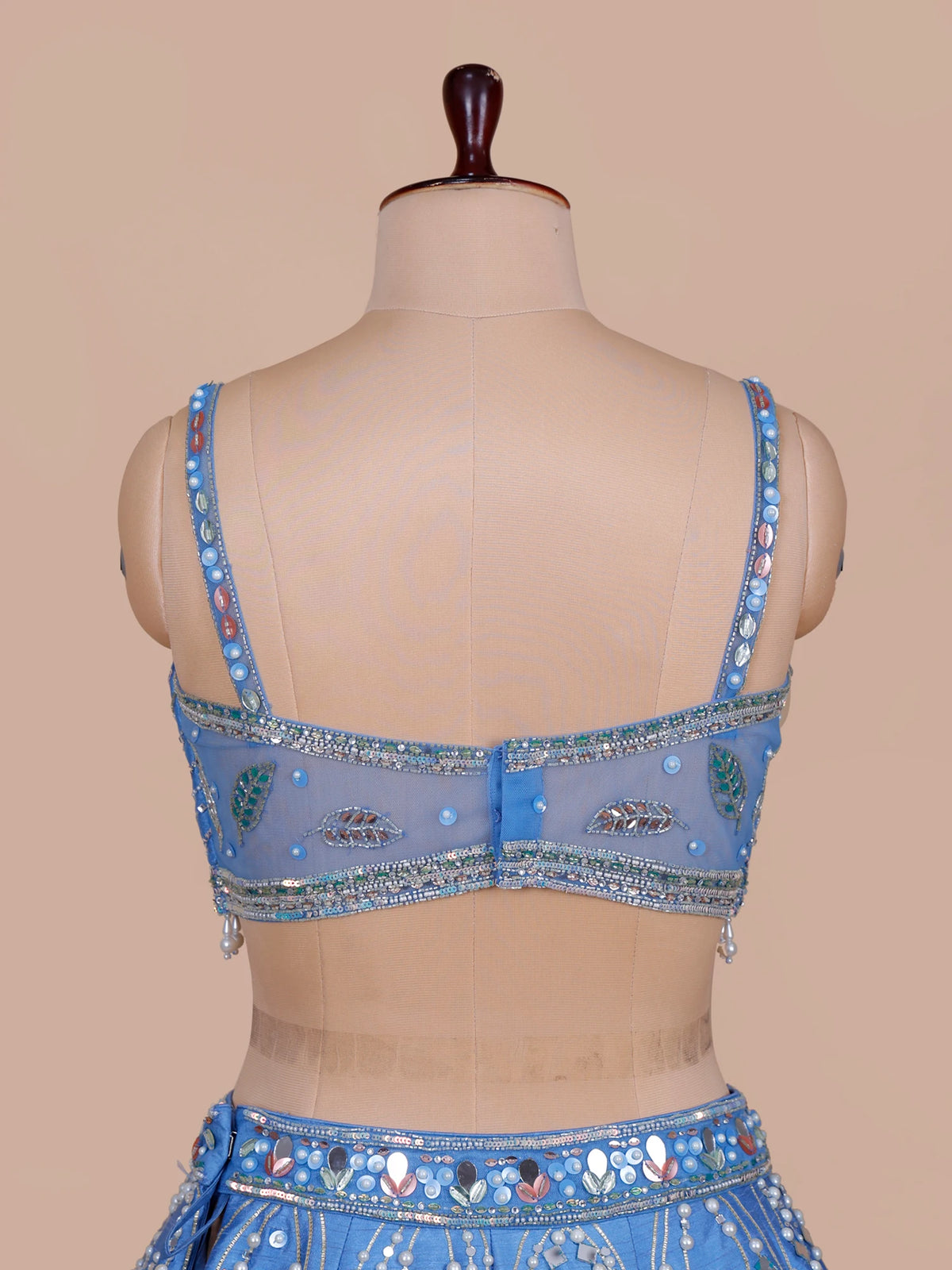 MyFashion KLS-2720 Blue Designer Raw Silk Premium Lehenga Collection