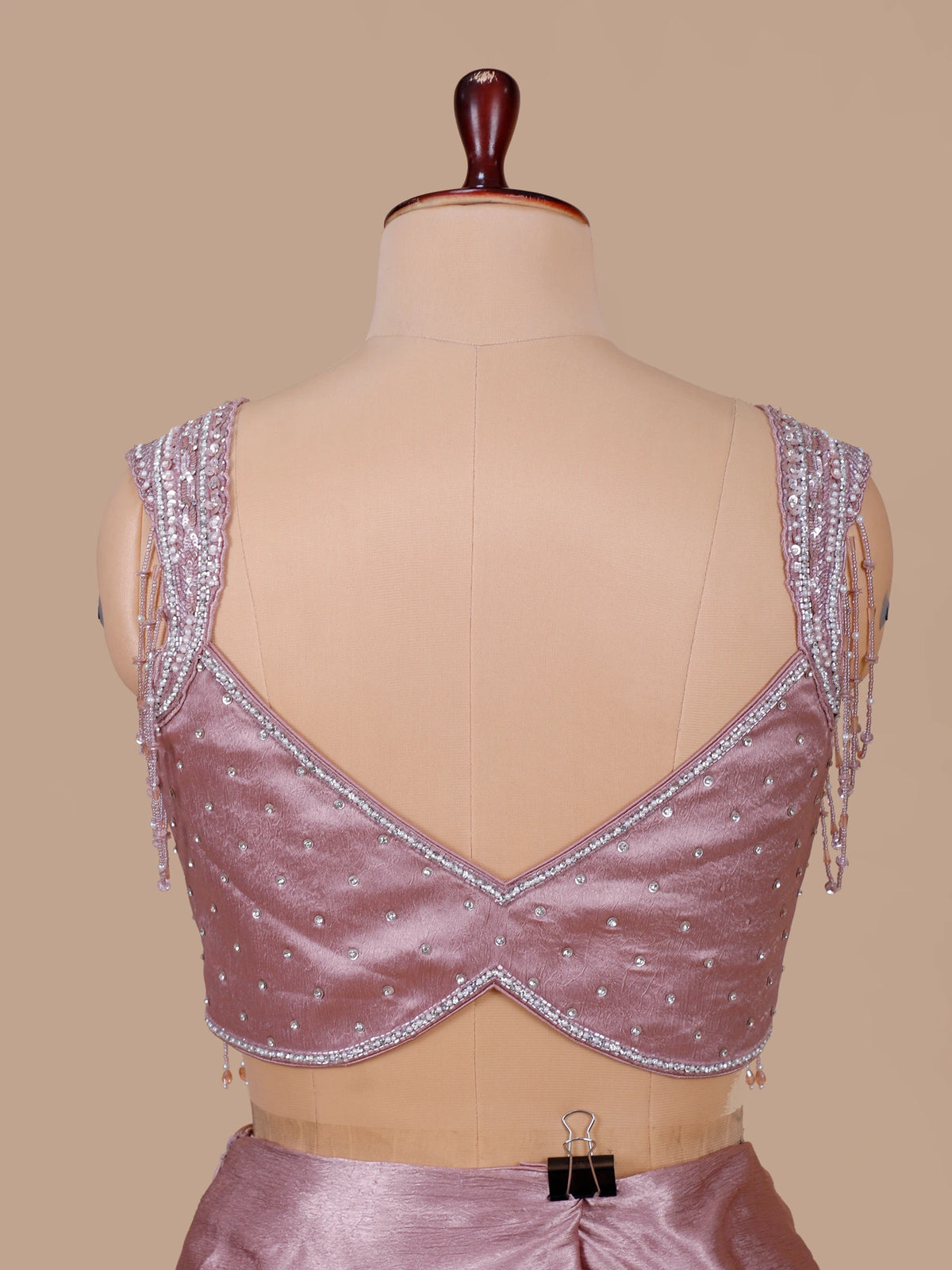 MyFashion KLS-2702 Latest Dusty Rose Designer Silk Saree