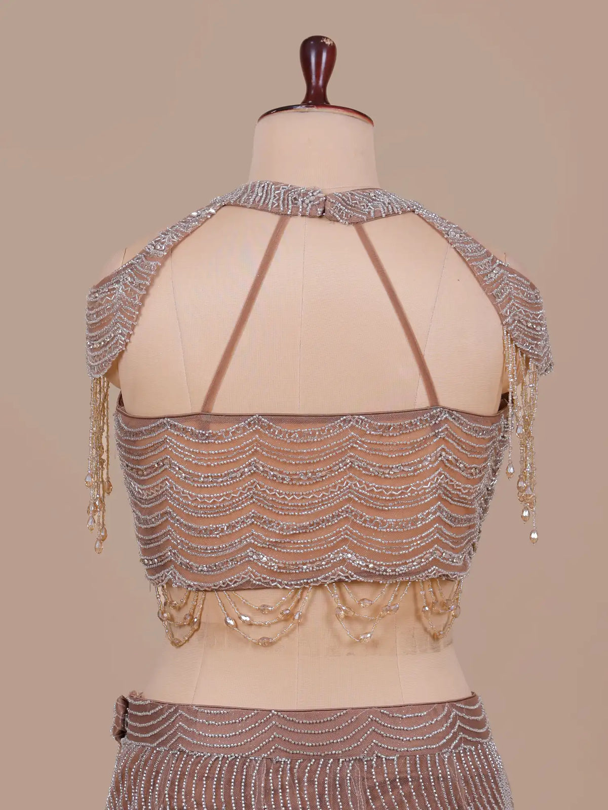 MyFashion KLS-2804 Wedding Wear Rani Silk Lehenga Online With Beads Work