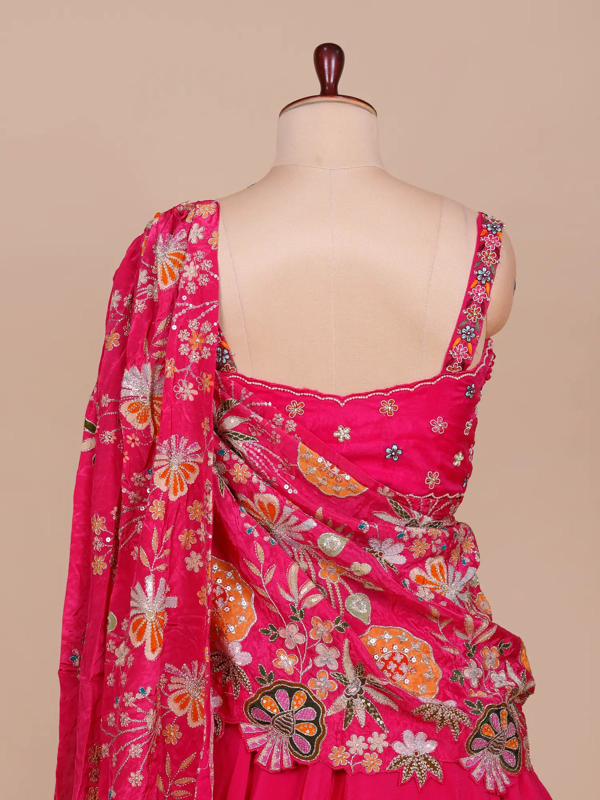 MyFashion -KLS-2839 Georgette Lehenga Choli With Sequins Embroidery Work