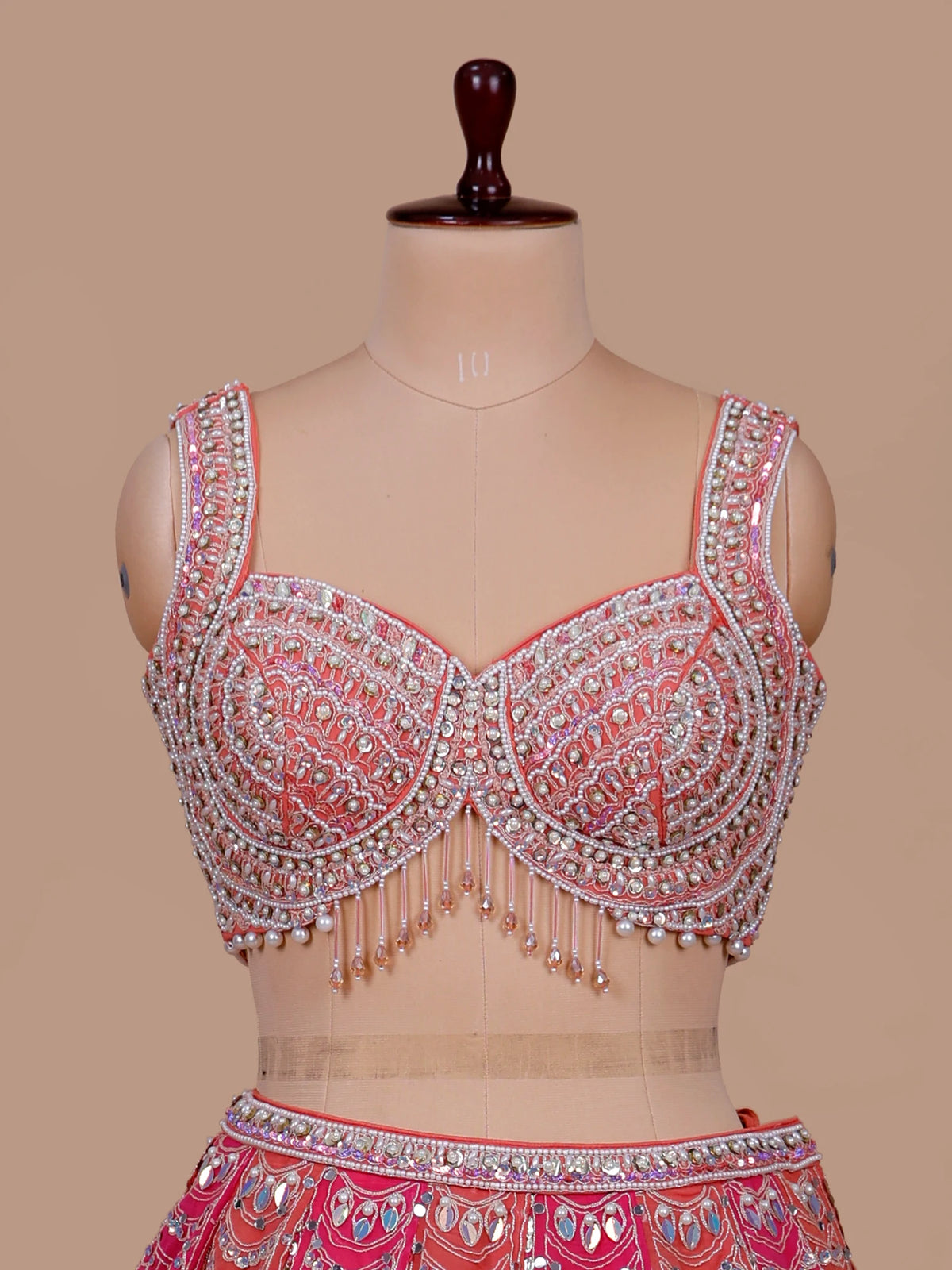 MyFashion KLS-2722 Multi Shade Designer Georgette Lehenga Choli