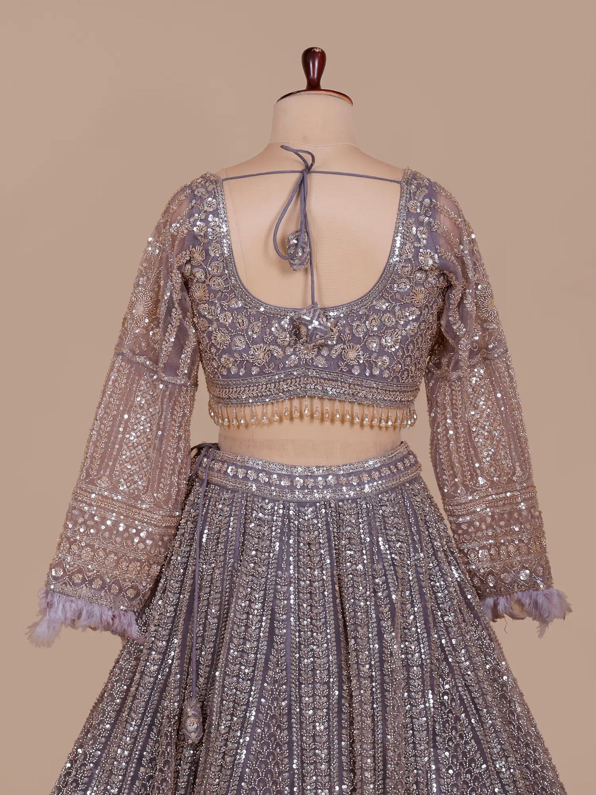 MyFashion -KLS-2832 Trending Lavender Lehenga With Designer Sequins Work For Weddings