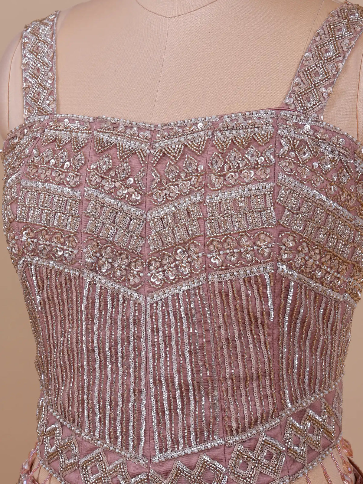 MyFashion KLS-2809 Fishcut Lehenga With Beads Work For Special Occasions
