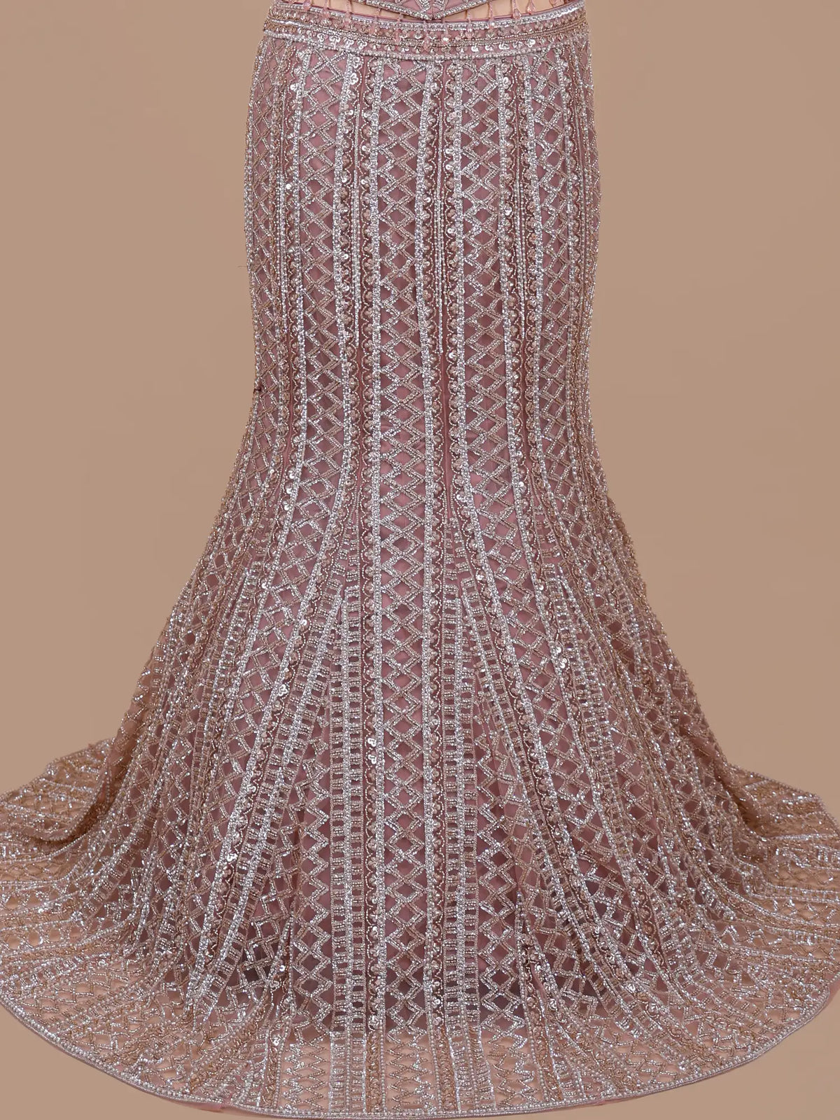 MyFashion KLS-2809 Fishcut Lehenga With Beads Work For Special Occasions