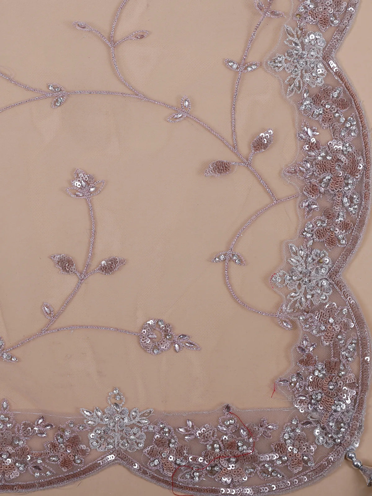 MyFashion KLS-2795 Luxury Party Wear Onion Pink Net Lehenga With Diamond Work