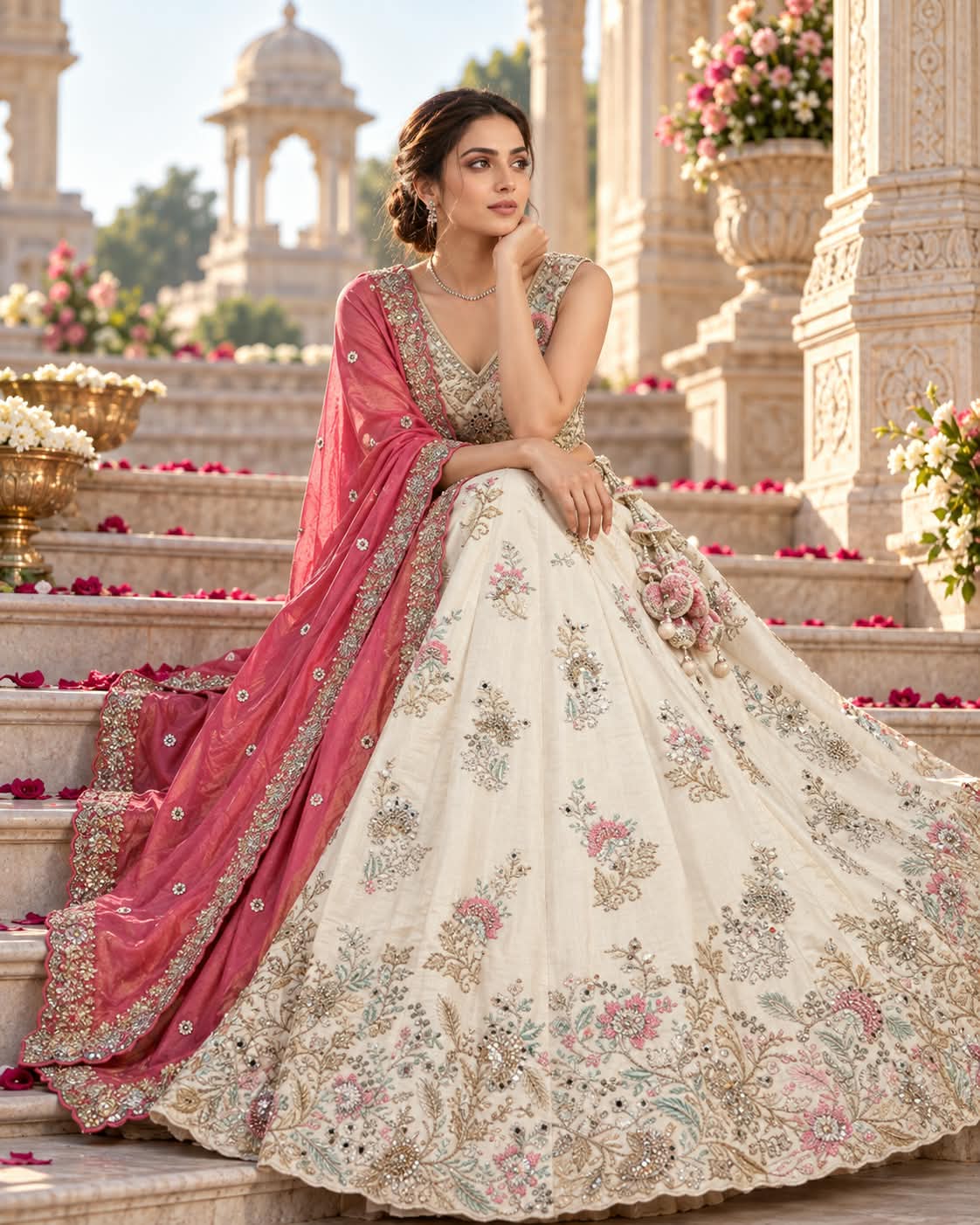 MyFashion -REET Zehra This Lehanga Elegant Traditional Indian Lehenga Choli