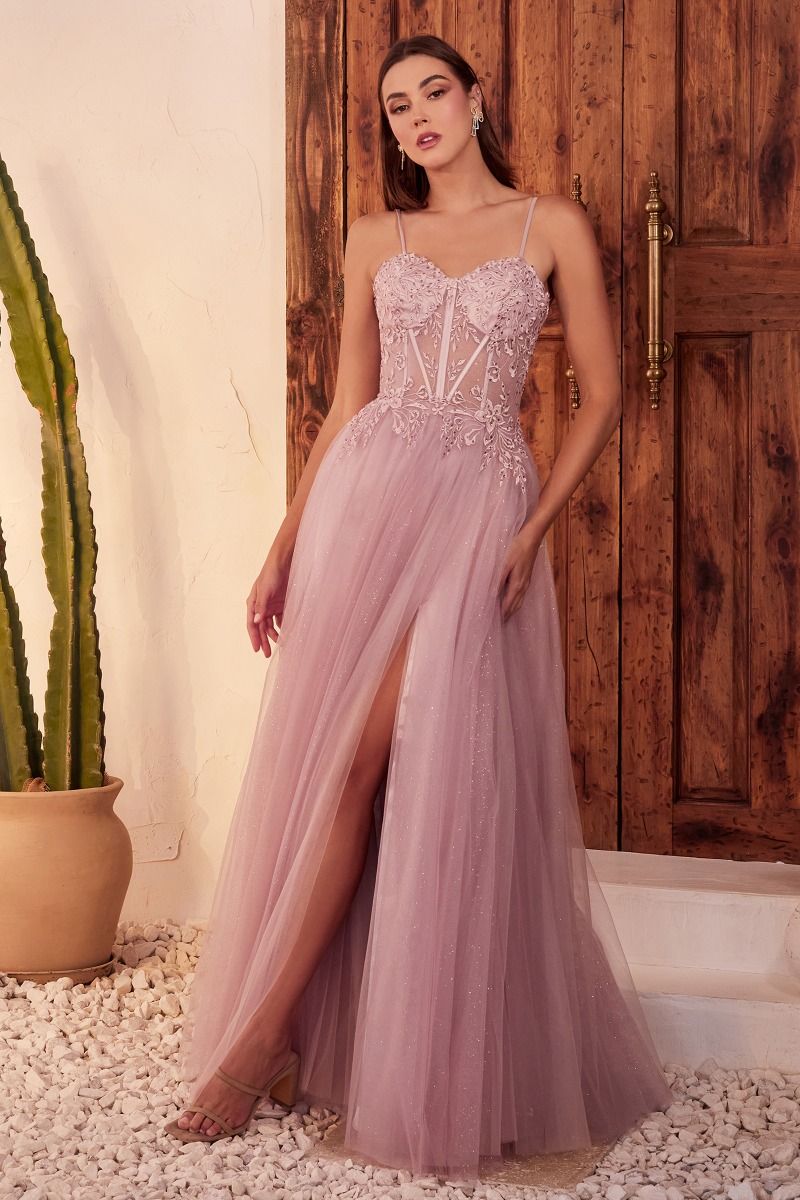 Cinderella Divine -C150 Sweetheart A-Line Prom Gown