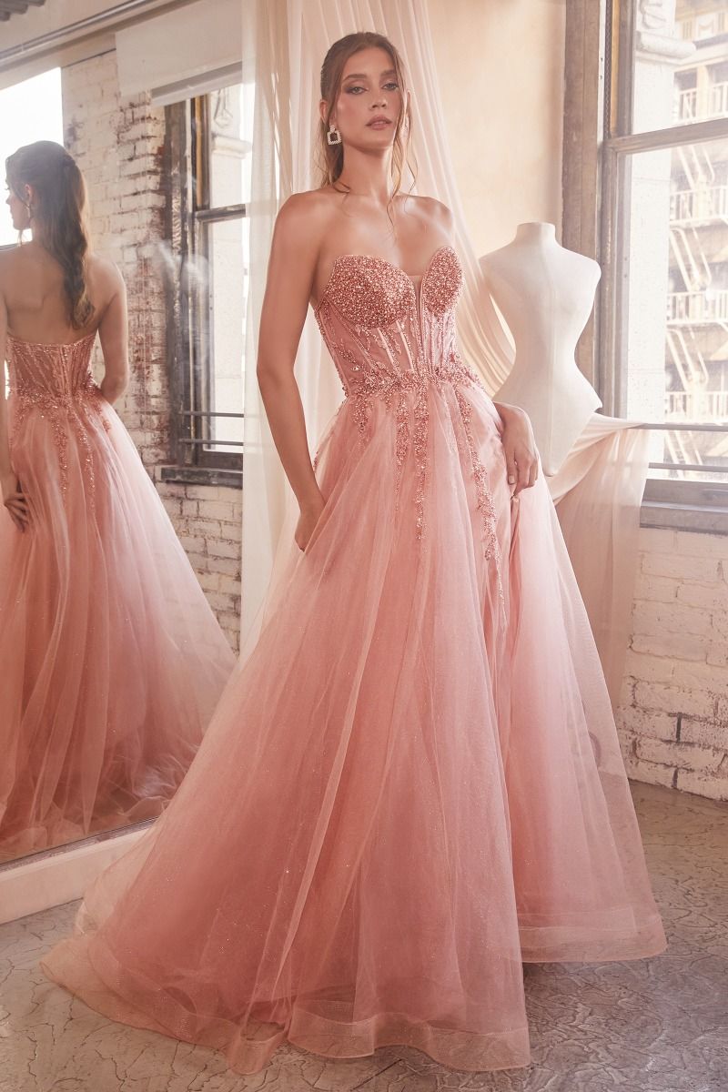 Cinderella Divine -CD0230 Strapless Ball Gown
