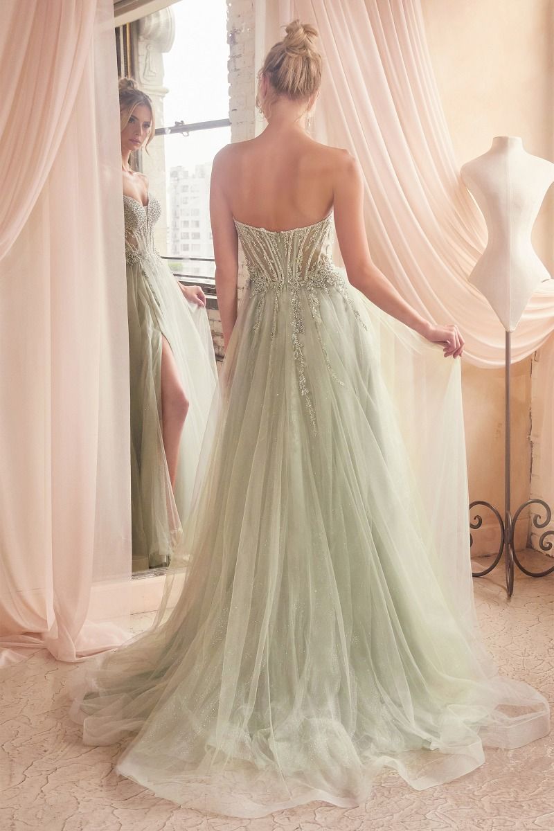Cinderella Divine -CD0230 Strapless Ball Gown