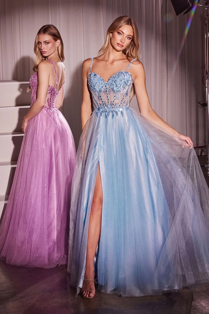 Cinderella Divine -CD0234 Sweetheart Embellished A-Line Dress