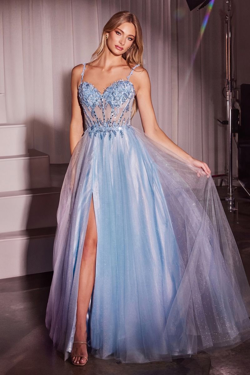 Cinderella Divine -CD0234 Sweetheart Embellished A-Line Dress