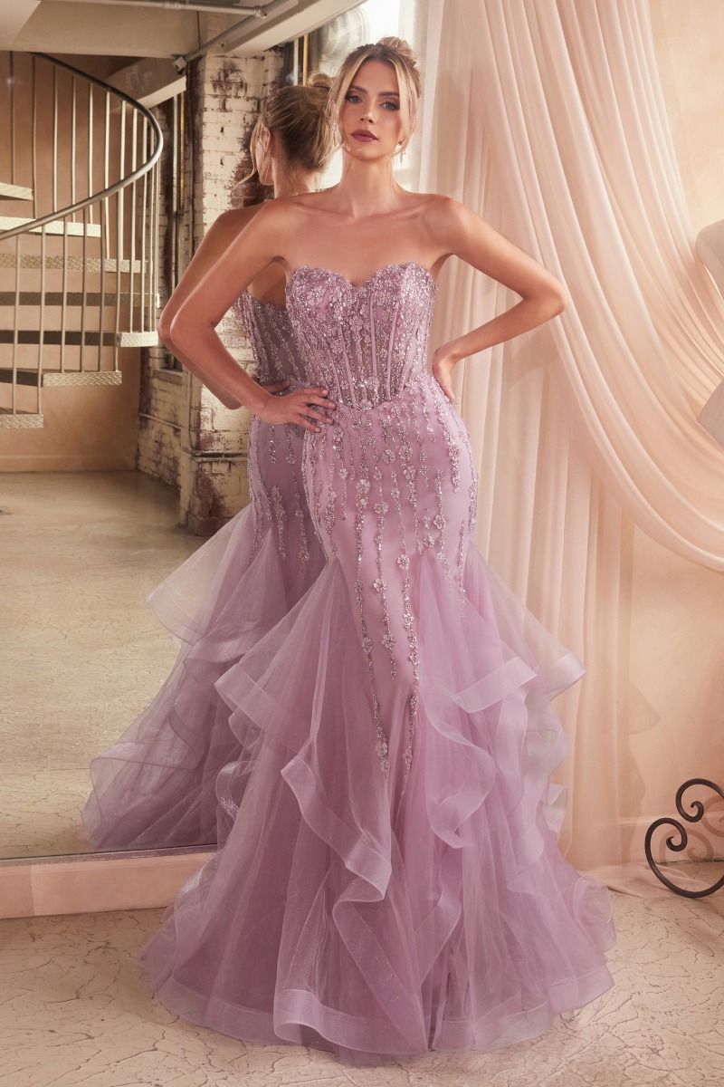 Cinderella Divine -CD332 Sweetheart Mermaid Evening Dress