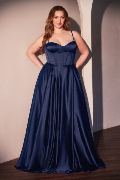 Cinderella Divine -CD337C A-line Sweetheart Prom Gown
