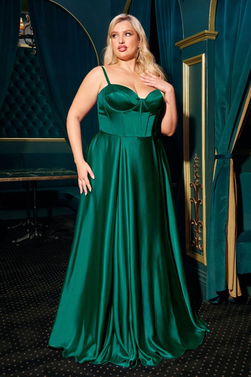 Cinderella Divine -CD337C A-line Sweetheart Prom Gown