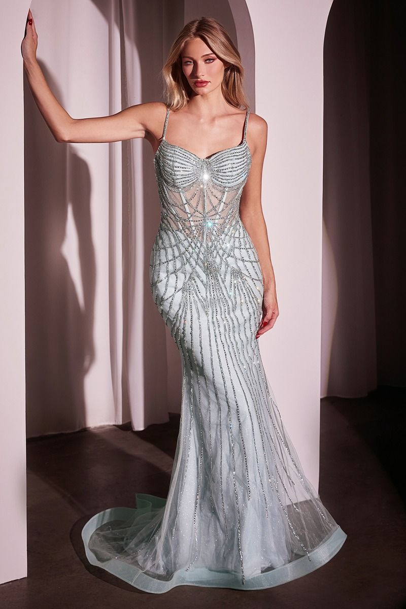 silver crystal prom dress Silver Crystal Beaded Mermaid Prom Dress Off Shoulder Sweetheart 3D Floral Rhinestone Sheer Mesh Luxury Evening Gown with Cathedral Train