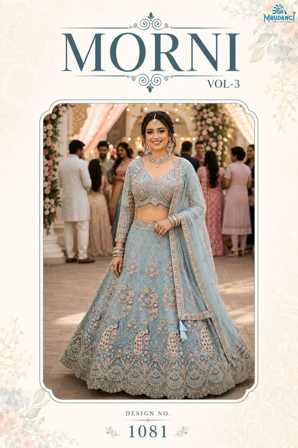 MyFashion -Vol-3 Net With Resham Embroidered Lehenga Choli
