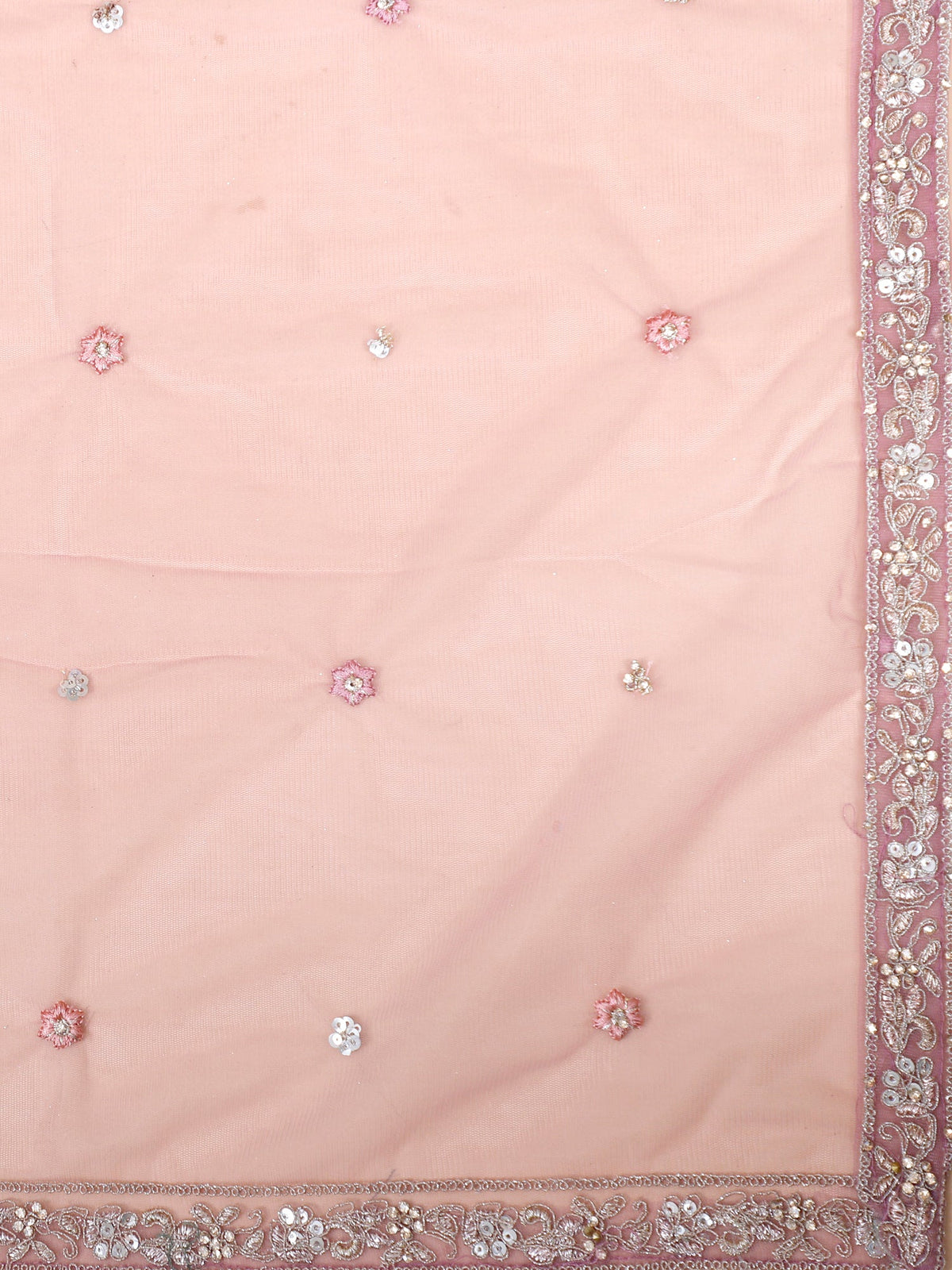 MyFashion KLS-2126 Velvet Multi-Thread Embroidered Lehenga with Jarkan