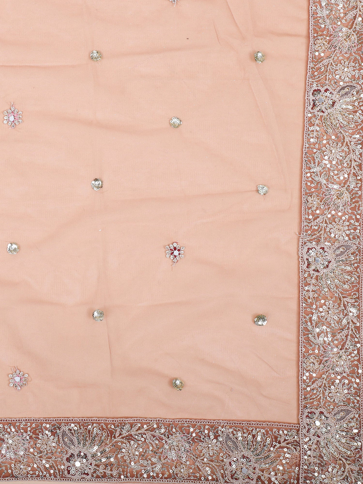 MyFashion KLS-2134 Peach Blush Dynasty Hand-Embellished Designer Lehenga
