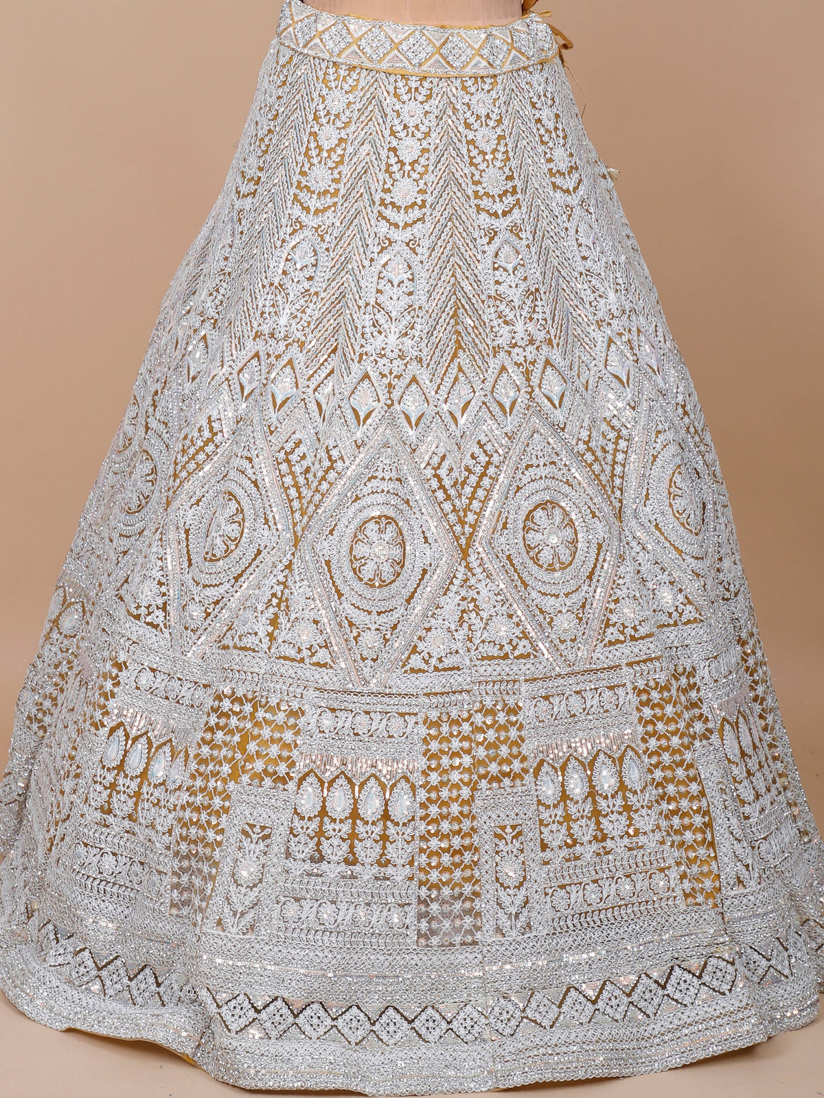 MyFashion KLS-2136 Eternal Sunehra Splendor Premium Net Embroidery Lehenga