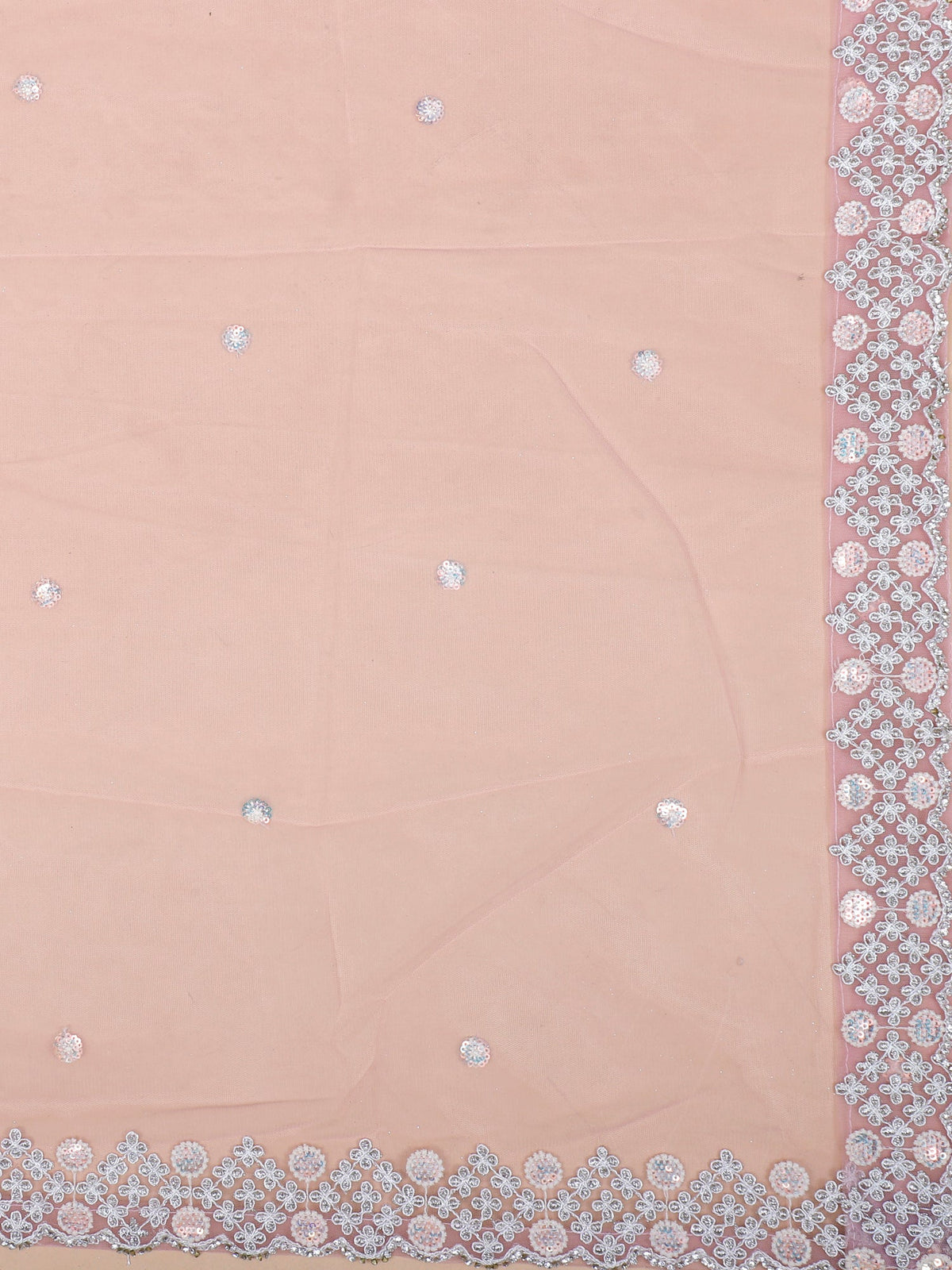 MyFashion KLS-2137 Designer Baby Pink Bridal Lehenga With Net & Jarkan