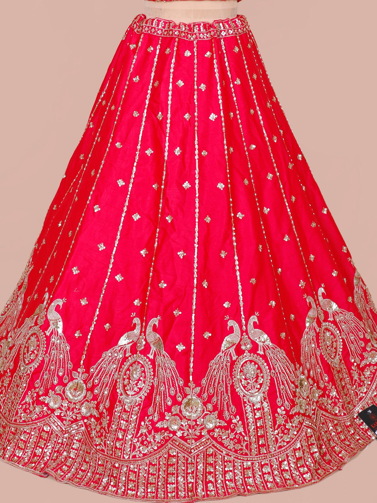 MyFashion KLS-2160 Raani Glory Handcrafted Silk Lehenga with Embroidery