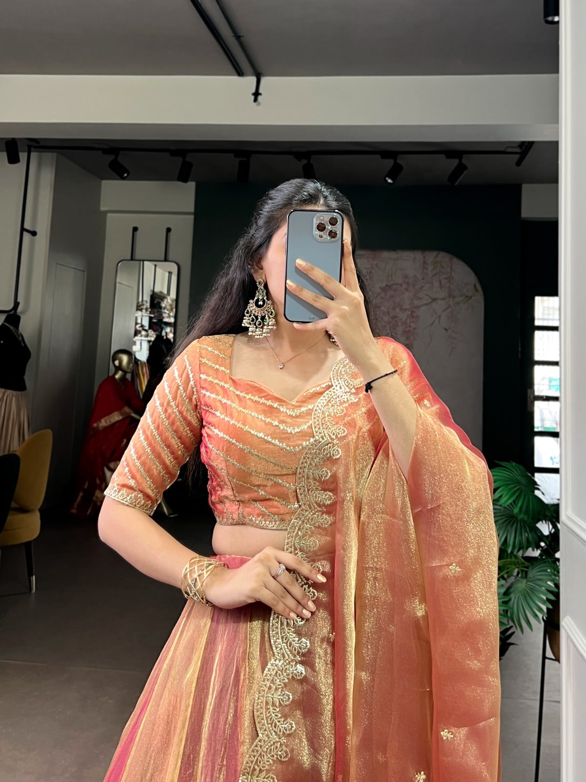 MyFashion -1454 Carika Silk Embroidered Designer Lehenga Choli