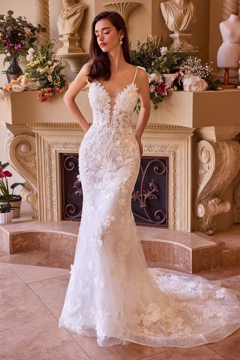 Andrea and Leo -WL053 Deep sweetheart Wedding dress