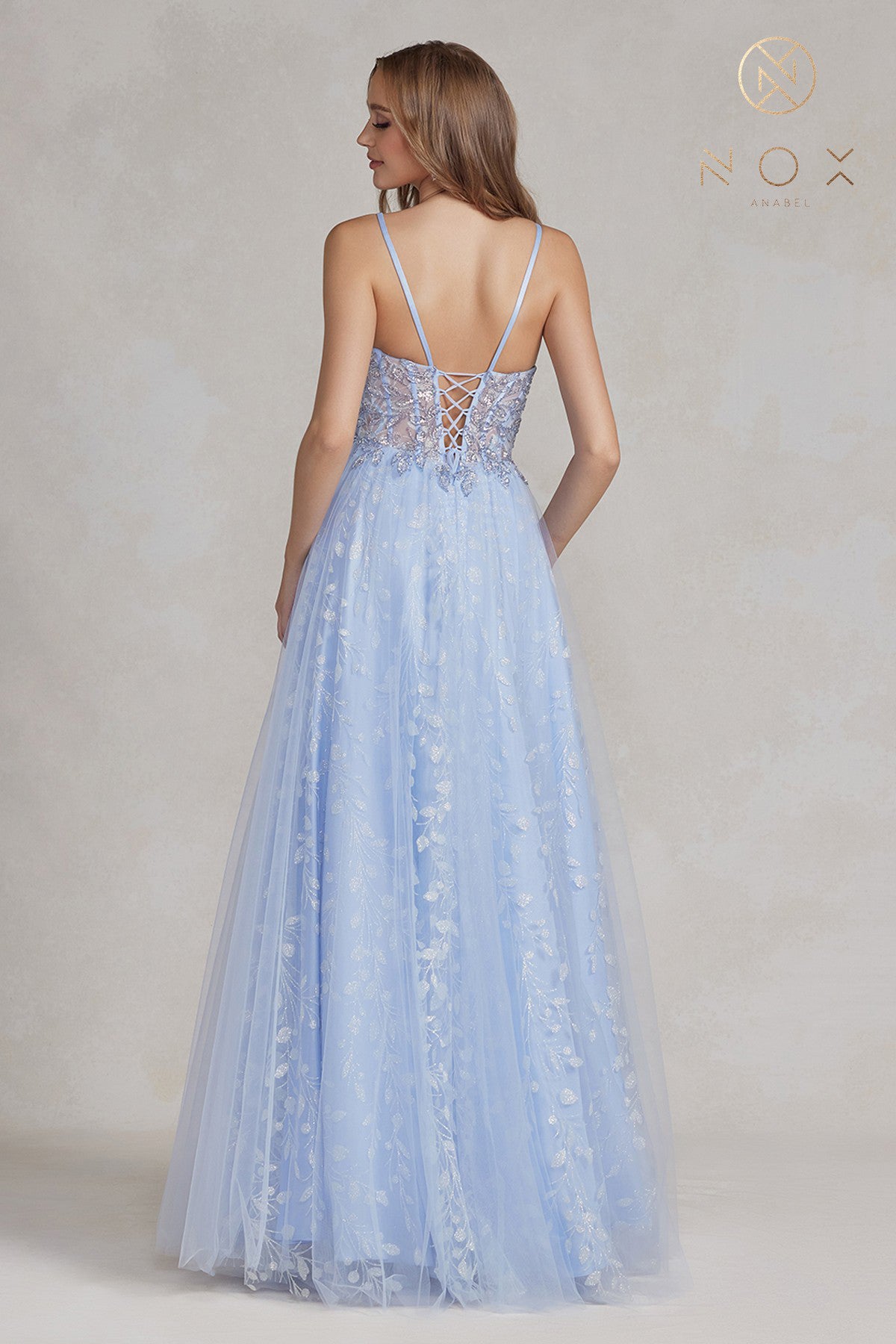 A-Line Long Dress By Nox Anabel -T1084