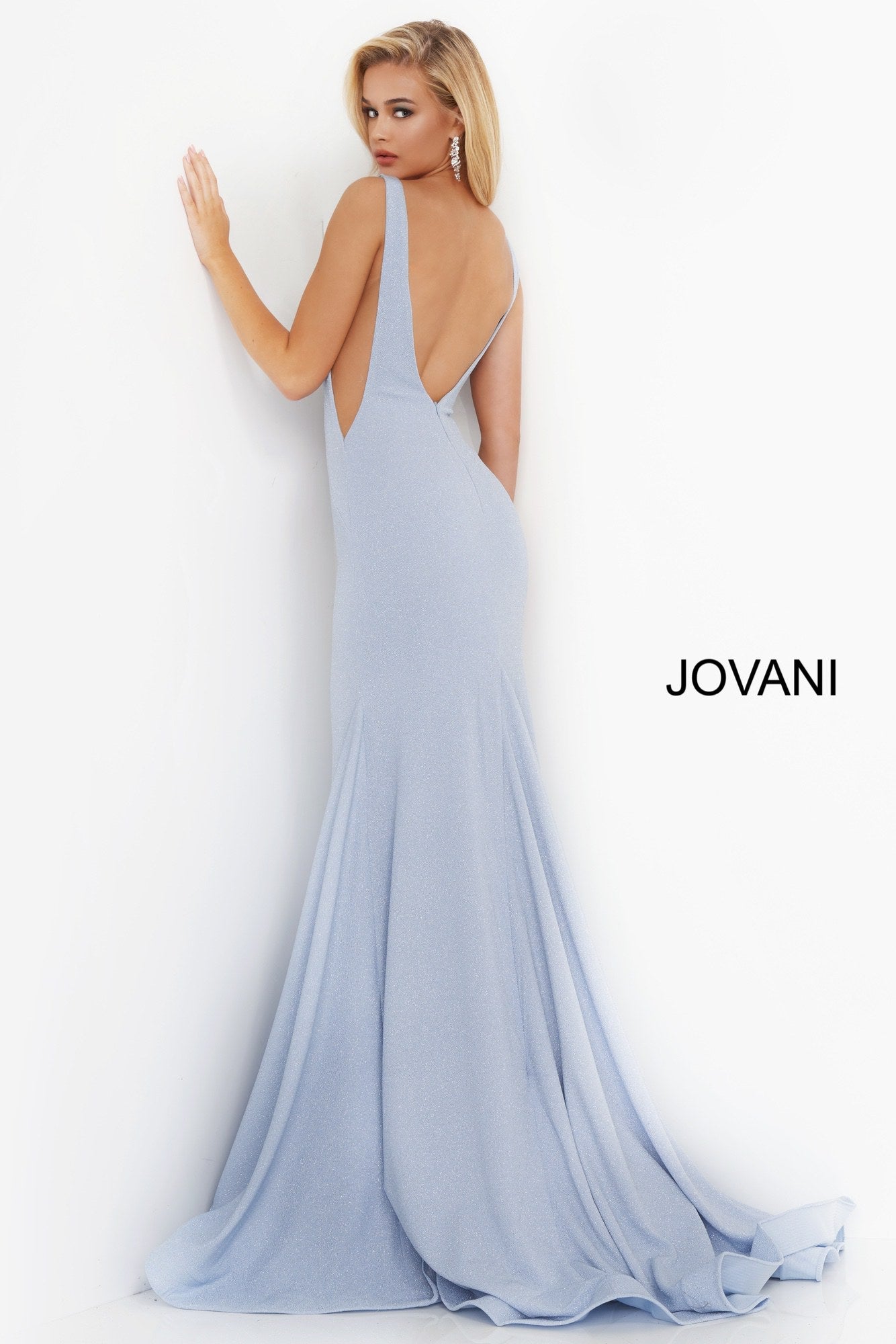 V Neck Jovani Prom Dress By Jovani -JVN02132