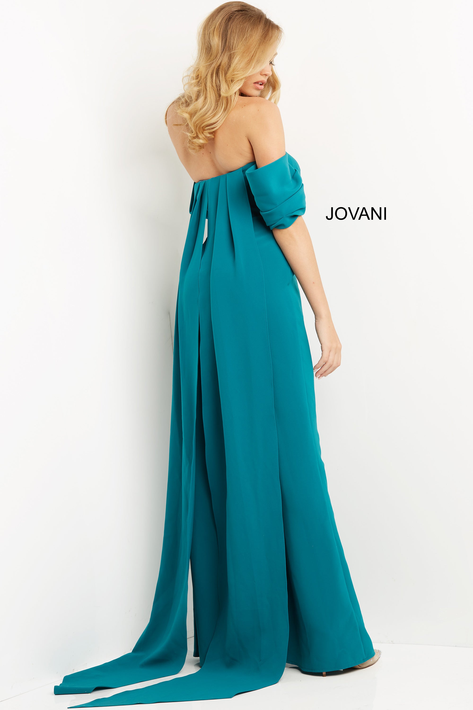 Off The Shoulder Jumpsuit By Jovani -08209