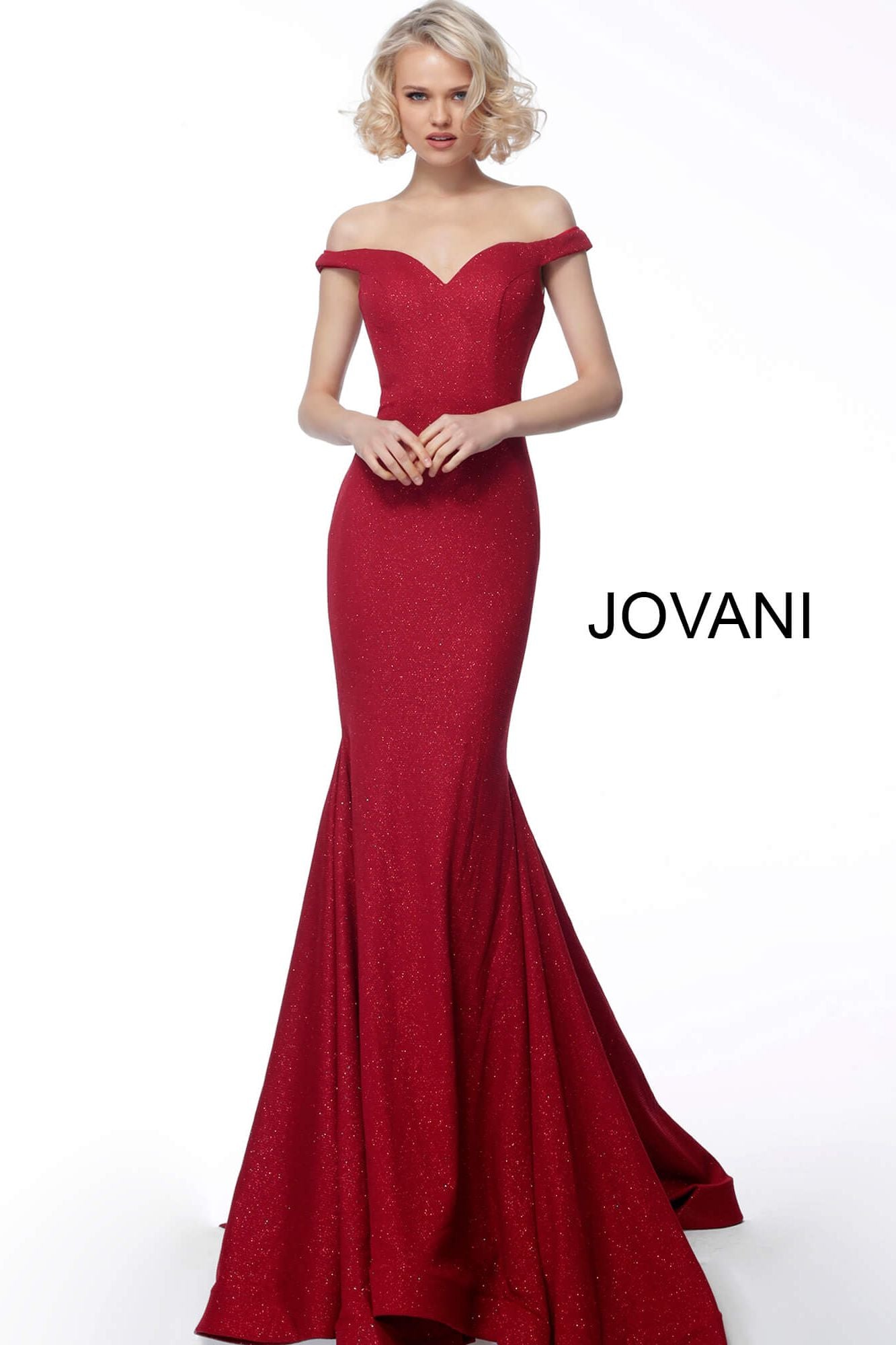 Hunter Off The Shoulder Prom Dress By Jovani -55187