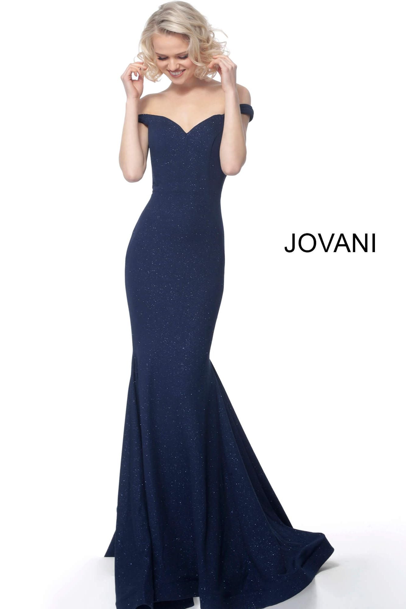 Hunter Off The Shoulder Prom Dress By Jovani -55187